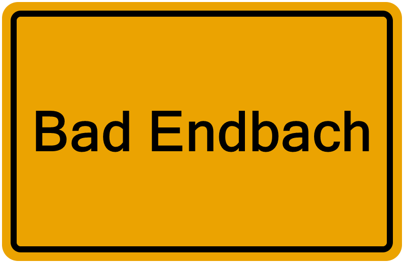 Handelsregister Bad Endbach